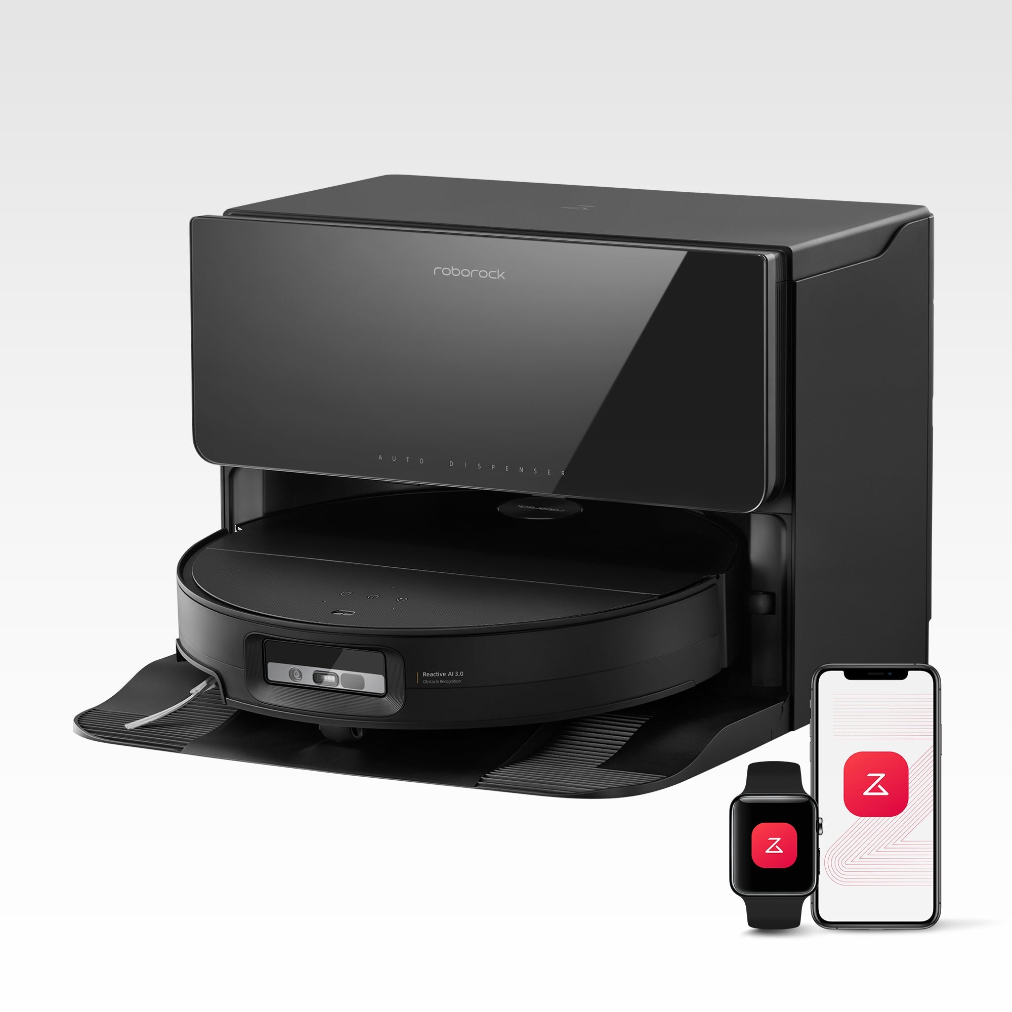 Roborock Saros 10 Robot Vacuum with Refill & Drainage System