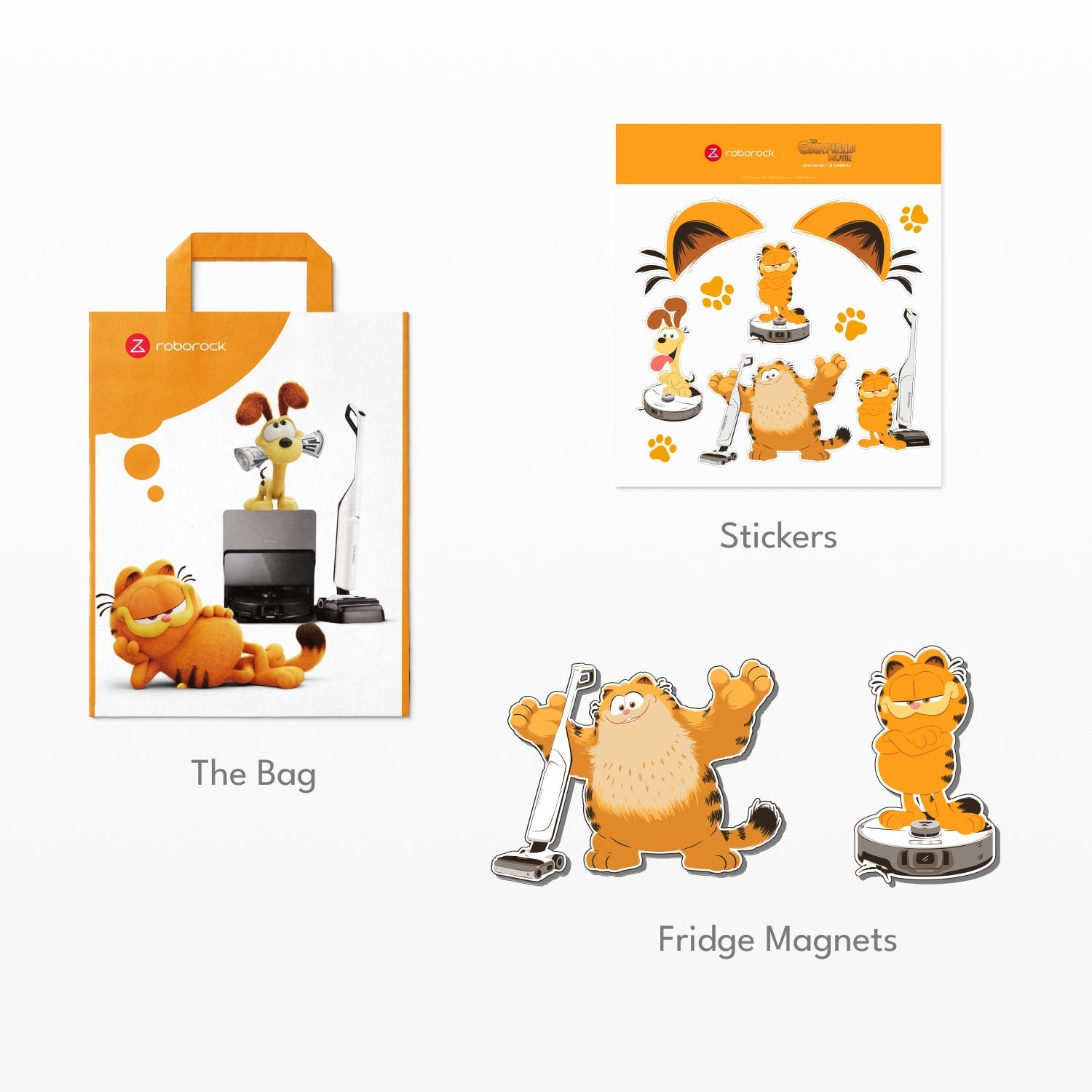 Roborock X The Garfield Movie Gift Package